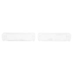 Trim Parts - Trim Parts A2442C 1967 Full-Size Chevrolet Clear Parking Light Lens PAIR - Image 1