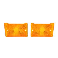 Trim Parts - Trim Parts A3061 71-72 Nova Amber Parking Light Lens PAIR - Image 1