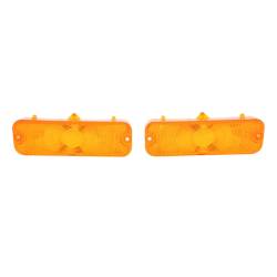 Trim Parts - Trim Parts A4247 1964 Parking Light Lens Amber PAIR - Image 1
