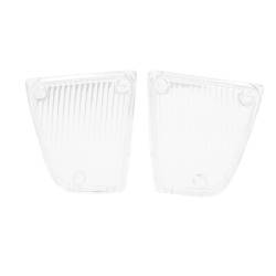 Trim Parts - Trim Parts A5300 70-71 Corvette Parking Light Lens Clear PAIR - Image 1