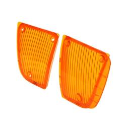Trim Parts - Trim Parts A5310 1972 Corvette Amber Parking Light Lens PAIR - Image 2