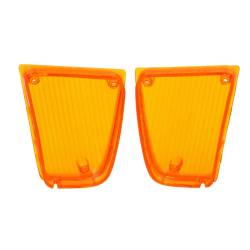 Trim Parts - Trim Parts A5310 1972 Corvette Amber Parking Light Lens PAIR - Image 3