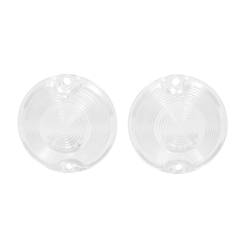 Trim Parts - Trim Parts A5800 68-69 Corvette Clear Parking Light Lens PAIR - Image 1