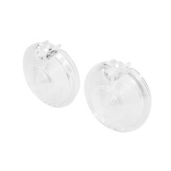 Trim Parts - Trim Parts A5800 68-69 Corvette Clear Parking Light Lens PAIR - Image 2