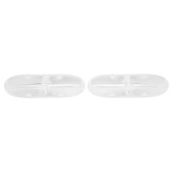 Trim Parts - Trim Parts A8090 1958 Pontiac Parking Light Lens PAIR - Image 1