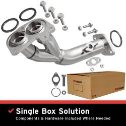BRExhaust - BRExhaust 107-0150 Direct-Fit Front Pipe Kit - Image 1