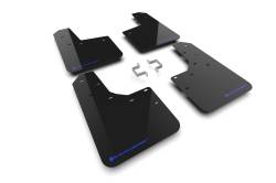 Rally Armor - Rally Armor MF123-UR-BLK-BL Black Mud Flap/Blue Logo - Image 1