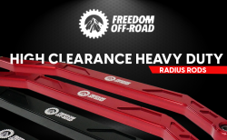 Freedom Off-Road - Freedom FOP-P703RL-ADJ-PO HD Radius Rod Set Polished 4Pc for 14-16 Polaris RZR - Image 6