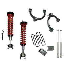 Freedom Off-Road - Freedom FO-F905-1F-KIT+FO-F708FU 1-4" Coils/3" Rear Shocks Arms for 21-25 F150 - Image 1