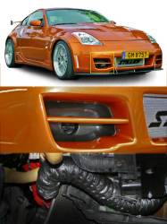 Stillen - Stillen 1035020 Brake Ducts Series 2 Fascia for 03-09 Nissan 350Z Z33/03-07 G35 - Image 1