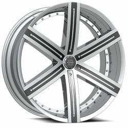 Blade Luxury - Blade BRT-454-6S-24956135+25C BRT-454 24x9.5 6x135 25mm Chrome - Image 1
