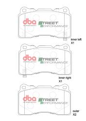 Disc Brakes Australia - Disc Brakes Australia DB1695SP Disc Brake Pad Set - Image 2