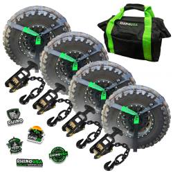 Rhino USA - Rhino USA LASSO-STRAPS-BLK Black Lasso Straps - Image 1