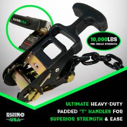 Rhino USA - Rhino USA LASSO-STRAPS-BLK Black Lasso Straps - Image 2