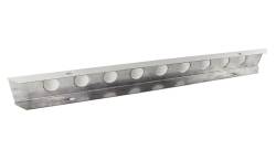 Kentrol - Kentrol 30428 Polished 42" Front Bumper w/Holes for 45-86 Jeep CJ - Image 3