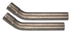 Pypes Performance Exhaust - Pypes SFF11S 2.5" X-Pipe Crossmember Back Rear Exit Exhaust for 66-71 Fairline - Image 9
