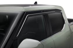 Husky Liners - Husky Liners 2854108 Low Profile Ventvisor Deflector Smoke Outside Mount 4Pc - Image 1
