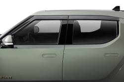 Husky Liners - Husky Liners 2854108 Low Profile Ventvisor Deflector Smoke Outside Mount 4Pc - Image 2