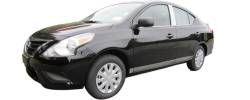 Quality Automotive Accessories - QAA LB12530 1Pc Stainless Steel Rear License Trim for 2012-2019 Nissan Versa - Image 2