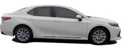 Quality Automotive Accessories - QAA LB18130 1Pc Stainless Steel Rear License Trim for 2018-2024 Toyota Camry - Image 4