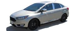 Quality Automotive Accessories - QAA LB55345 1Pc Stainless Steel Rear License Trim for 2015-2018 Ford Focus - Image 2