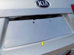 Quality Automotive Accessories - QAA LP16820 1Pc Stainless License Plate Bezel for 2016-2020 Kia Sorento - Image 1