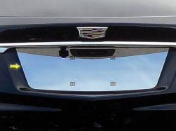Quality Automotive Accessories - QAA LP57260 1Pc Stainless License Plate Bezel for 2017-2025 Cadillac XT5 - Image 1