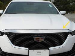 Quality Automotive Accessories - QAA HT60235 1Pc Stainless Steel Grille Accent for 2020-2025 Cadillac CT5 - Image 1
