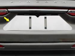 Quality Automotive Accessories - QAA LP60610 1Pc Stainless License Plate Bezel for 2020-2025 Lincoln Corsair - Image 1