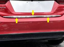 Quality Automotive Accessories - QAA RD19810 1Pc Stainless Steel Rear Deck Accent for 19-24 Kia Forte - Image 1