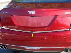 Quality Automotive Accessories - QAA RD56230 1Pc Stainless Steel Rear Deck Accent for 2016-2018 Cadillac CT6 - Image 1