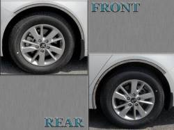 Quality Automotive Accessories - QAA WQ16260 6Pc Stainless Steel Wheel Well Trim for 2016-2022 Honda Pilot - Image 5