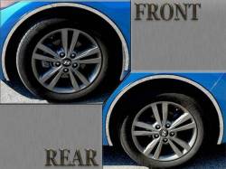 Quality Automotive Accessories - QAA WQ16281 4Pc Stainless Steel Wheel Well Trim for 2016-2017 Honda Accord - Image 2