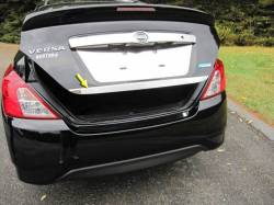 Quality Automotive Accessories - QAA RD12530 1Pc Stainless Steel Rear Deck Accent for 2012-2019 Nissan Versa - Image 1