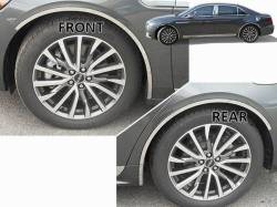 Quality Automotive Accessories - QAA WQ57320 10Pc Stainless Steel Wheel Well Trim for 2017-2022 Ford Super Duty - Image 4