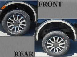 Quality Automotive Accessories - QAA WQ59170 6Pc Stainless Steel Wheel Well Trim for 2019-2025 Chevy Silverado - Image 1