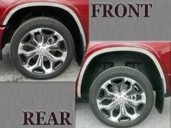 Quality Automotive Accessories - QAA WQ59345 4Pc Stainless Steel Wheel Well Trim for 2019-2023 Ford Ranger - Image 2