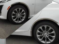 Quality Automotive Accessories - QAA WQ60210 4Pc Stainless Steel Wheel Well Trim for 2020-2025 Cadillac XT6 - Image 2