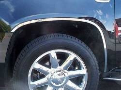 Quality Automotive Accessories - QAA WQ60245 6Pc Stainless Steel Wheel Well Trim for 2020-2025 Cadillac CT4 - Image 2