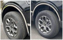 Quality Automotive Accessories - QAA WQ61190 4Pc Stainless Steel Wheel Well Trim for 2021-2025 Chevy Tahoe - Image 5