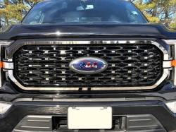 Quality Automotive Accessories - QAA SG59345 4Pc Stainless Steel Grille Accent for 2019-2023 Ford Ranger - Image 3