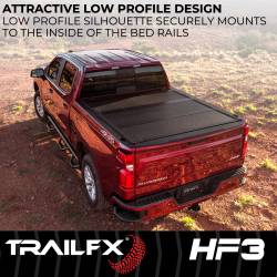 TrailFX - TrailFX TFX8006 Hard Folding Tonneau Cover - Image 2