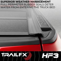 TrailFX - TrailFX TFX8008 Hard Folding Tonneau Cover - Image 2