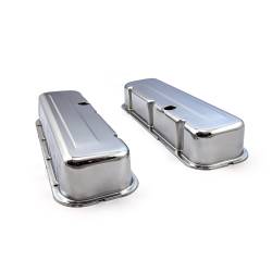 Speedmaster - Speedmaster PCE314.1004.02 Chevy BBC 454 Chrome Steel Valve Cover Tall - Image 2