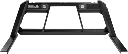 Highway Products - Highway Products 4011-035-BK62 Guardian HD Open Post Smooth Black Upright/Center - Image 2