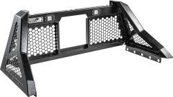 Highway Products - Highway Products 4011-021-BK62 Savage HD Open Mesh Smooth Black Upright/Center - Image 1