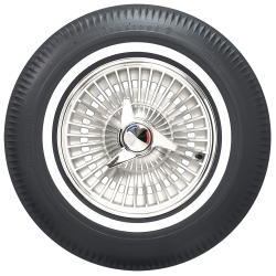 Coker - Coker 568805 670-15 FIRESTONE 1" White Wall - Image 2