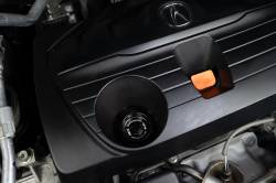 HPS Performance - HPS 5269-104WB Billet Oil Cap M32x3.5 18mm Tall Thread 37mm Total Height - Image 2