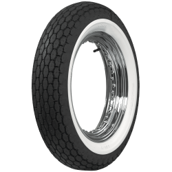 Coker - Coker 63400 500-16 Coker/Beck Motorcycle 2" Double White Wall - Image 1