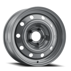 MOBELWAGEN - Mobelwagen MW-901G-67017+30 Steel VW 16x7 901G Stahl Utility Grey 5x112 30mm - Image 1